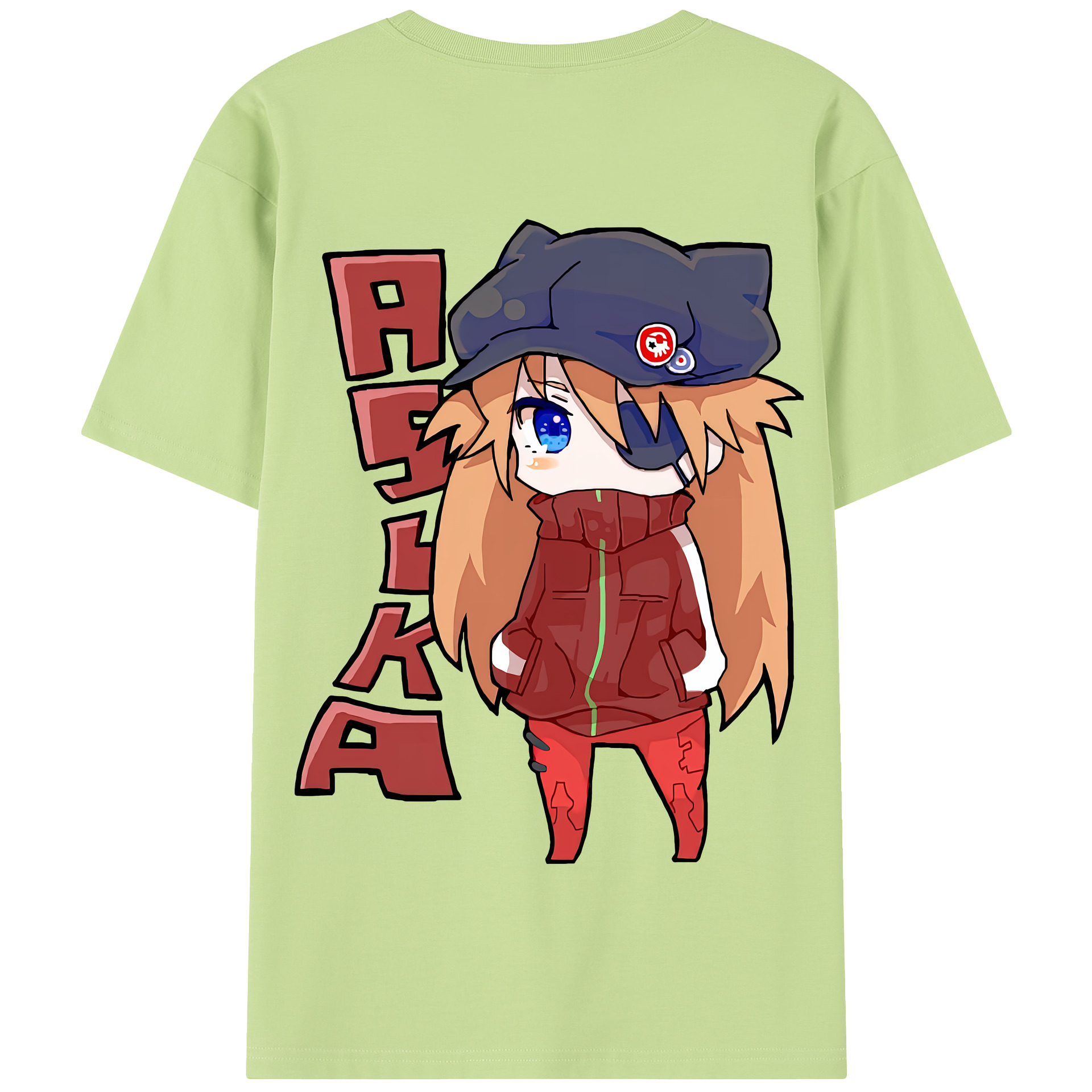 （画像用） EVA 新世紀エヴァンゲリオン 綿100％半袖Tシャツ（背面プリント）